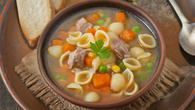 Sopa de legumes com macarrão