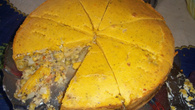 Torta de cenoura recheada