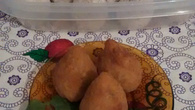 Coxinha de frango simples