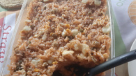 Arroz temperado de forno