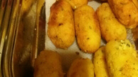 Croquete de milho da Gabi