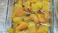 Doce de abóbora com cal (em pedaços)