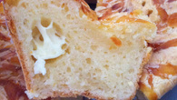 Bolo de goma com queijo delicioso