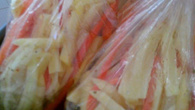 Filé de peixe no forno com legumes no saquinho