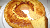 Bolo de milho com leite condensado amor perfeito