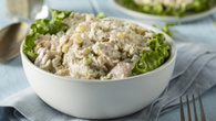 Salpicão de frango com creme de leite