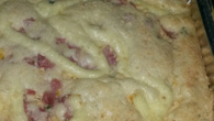 Torta de liquidificar de frango com presunto