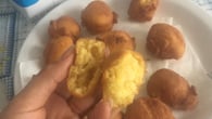 Bolinho de chuva com fubá