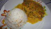 Saint Peter ao molho curry