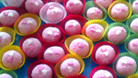 Docinhos de morango para festa