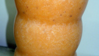 Suco de maracujá e morango