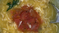 Creme de mandioquinha especial