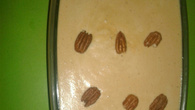 Mousse de doce de leite com nozes dos Deuses