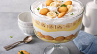 Sobremesa rápida de banana