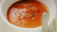 Sopa de pimentão vermelho