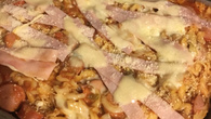 Macaronada ao molho de hot-dog no forno