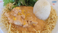 Estrogonofe de frango sem creme de leite