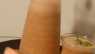 Suco de melão com hortelã
