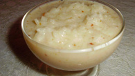 Arroz doce com paçoquinha