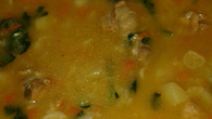 Canja de galinha simples