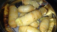 Enroladinho de queijo facinho