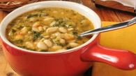Sopa de feijão com macarrão