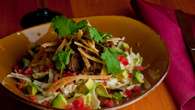 Salada Tex-Mex com Frango