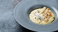 Risoto com cream cheese