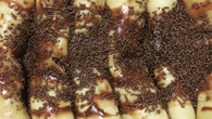 Panqueca doce de brigadeiro