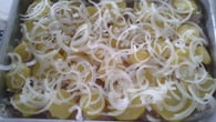 Peixe com legumes