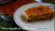 Bolo salgado de milho verde