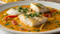 Moqueca de tilápia simples com peixe suculento e sabor suave