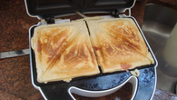 Crepe suíço de sanduicheira