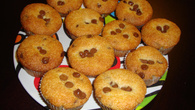 Muffin de gotas de chocolate