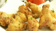 Asinhas de frango tempurá