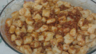 Nhoque de sobra de arroz