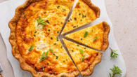 Quiche de ricota na air fryer