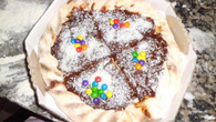Pizza Crocante de Brigadeiro