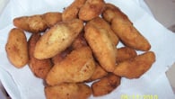 Croquetes de queijo e galinha