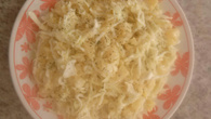 Salada de repolho e abacaxi