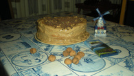 Torta de Café e Nozes
