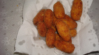 Croquete de milho verde