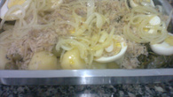 Salada de bacalhau do Junior