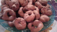 Rosquinhas de coco e canela