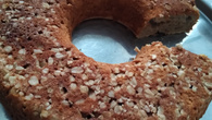 Bolo de banana com aveia sem farinha e óleo