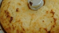 Bolo de aipim cremoso