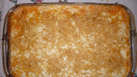 Escondidinho de frango com macaxeira