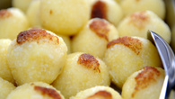 Bolinho de batata assado