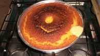 Broa de fubá com queijo