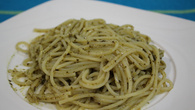 Espaguete ao pesto
